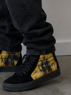 Vans MASTODON High Top Sneakers size M4 W5.5
